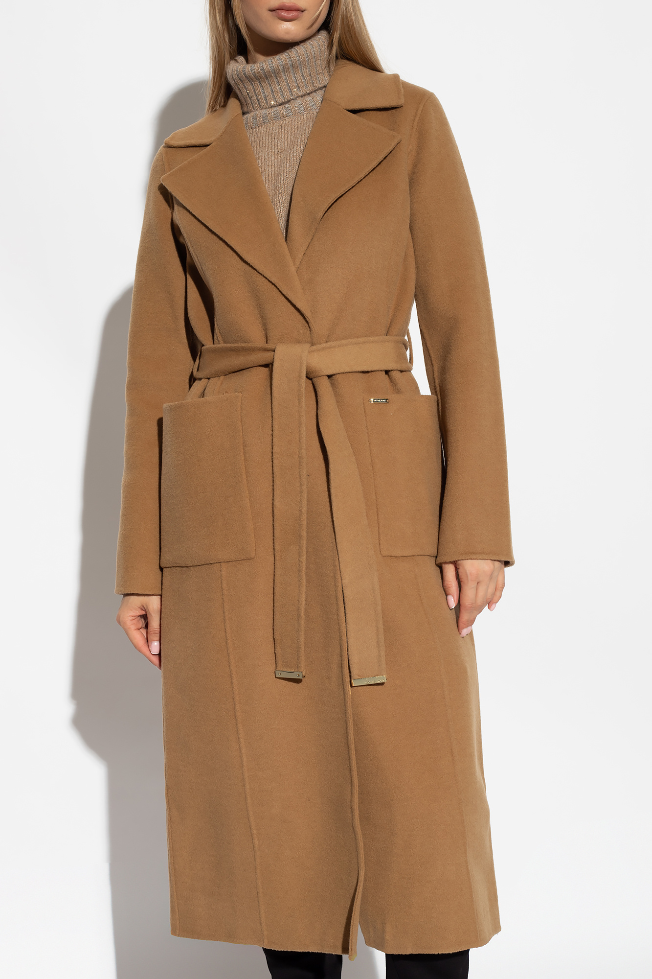 Michael kors clearance long wool coat